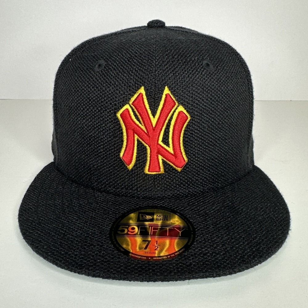 New York Yankees New Era 59FIFTY Hat - Hemp Pack - Fitted 7 1/2 **NEW**